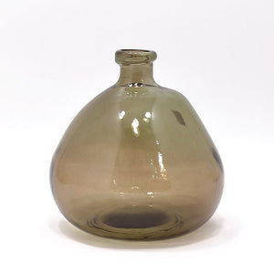 23cm Simplicity Vase, Smoke