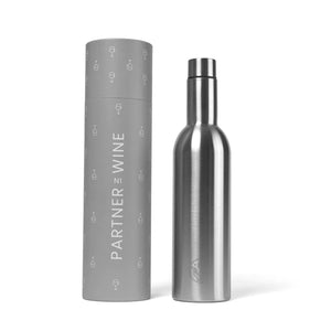 Partner in Wine Bottle, Steel