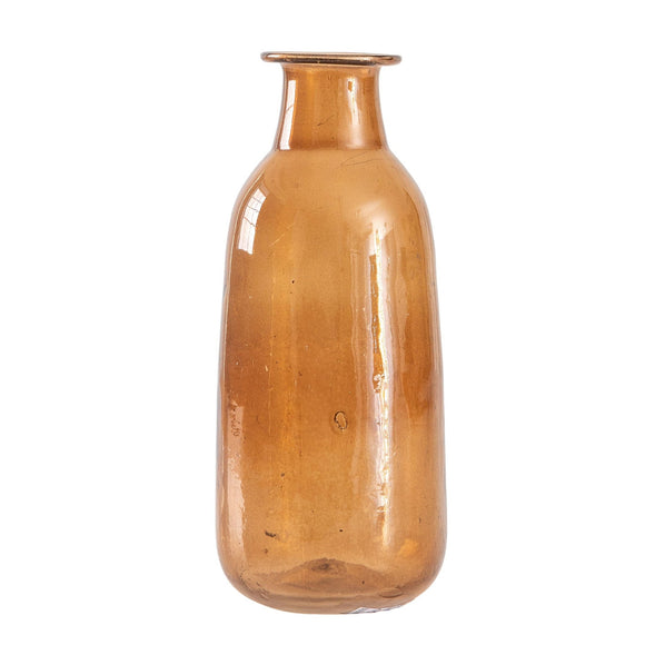 Burwell Bud Vase, Brown/Amber