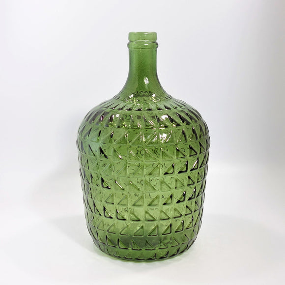 Torres Demijohn Vase, Olive Green
