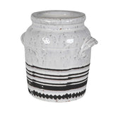 Black and White Aztec Pot