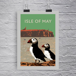 Isle of May A3 Print