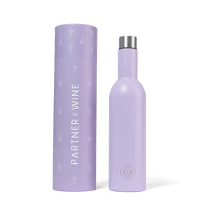 Partner in Wine Bottle, Lavender