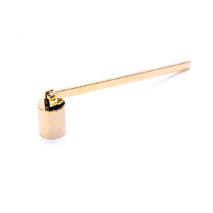 Stainless Steel Candle Wick Snuffer: Gold