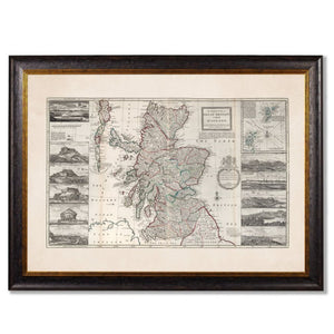 Map of Scotland, 1714