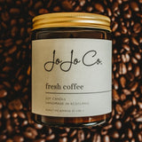 JoJo Co. Fresh Coffee 45 Hour Soy Candle